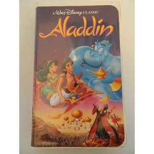 Disney Black Diamond Classic Aladdin VHS #3