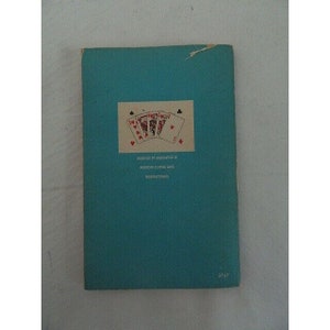 150 ways to play Solitaire Book – Copyright 1950