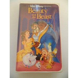 Vintage Walt Disney Black Diamond Beauty and the Beast VHS #2
