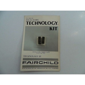 New 1970&#39;s Fairchild Kit PN FTKT000 Quad 2-Input NAND Gate