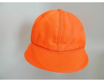 Vintage Orange Blaze Sam Jung Sombrero de caza talla XL