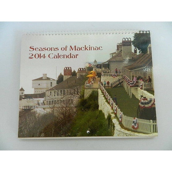 Vintage 2014 Seasons of Mackinac Calendar