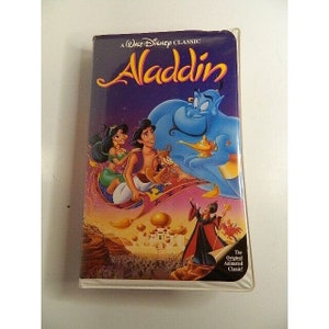 Disney Black Diamond Classic Aladdin VHS #4