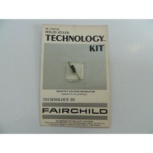 New 1970&#39;s Fairchild Kit PN FTK912U Negative Voltage Regualtor