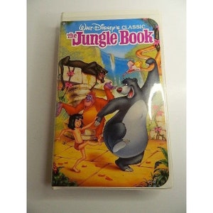 Vintage Walt Disney Black Diamond The Jungle Book VHS