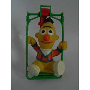Vintage Sesame Street Bert on a Swing