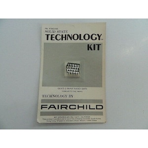 Nieuwe 1970's Fairchild Kit PN FTKS000 Quad 2-Input NAND Gate