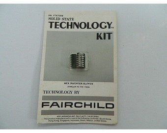 New 1970&#39;s Fairchild Kit PN FTKT006 Hex Inverter Buffer