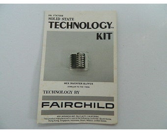 New 1970's Fairchild Kit PN FTKT006 Hex Inverter Buffer