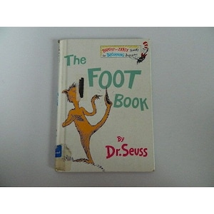 Das Fußbuch von Dr. Seuss 1968 Kleines Hardcover Buch Club Edition