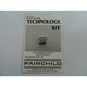 New 1970&#39;s Fairchild Kit PN FTKL197 High-Speed Binary Counter Low Power Schottky