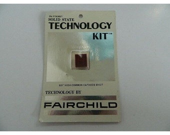 New 1970's Fairchild SST Kit PN FTK0001 0.5” High Common Anode Digit