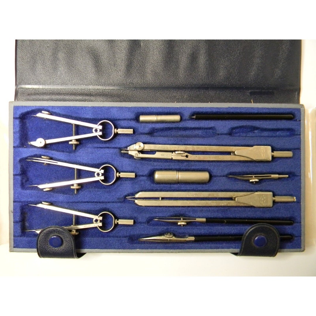Midcentury Alvin Drafting Kit Made in Germany Etsy