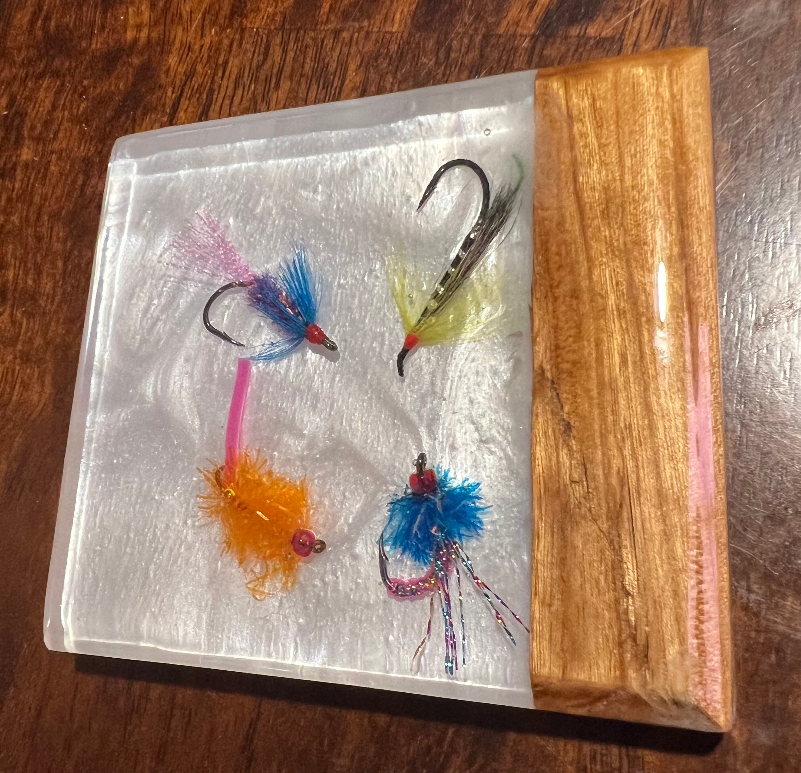 Build Your Own Fly Fishing Coasters Etsy