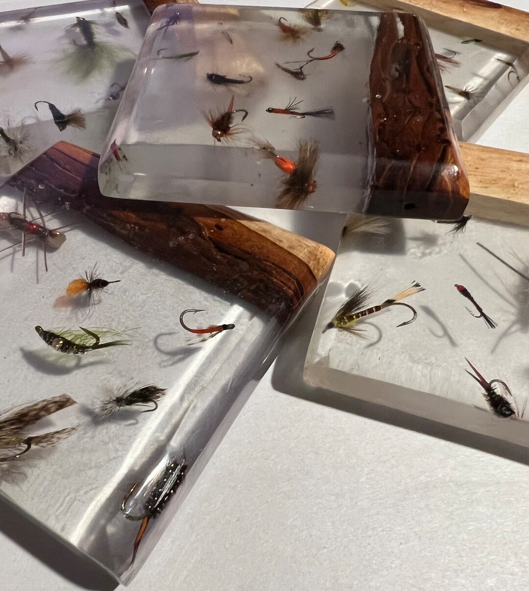 Build Your Own Fly Fishing Coasters Etsy
