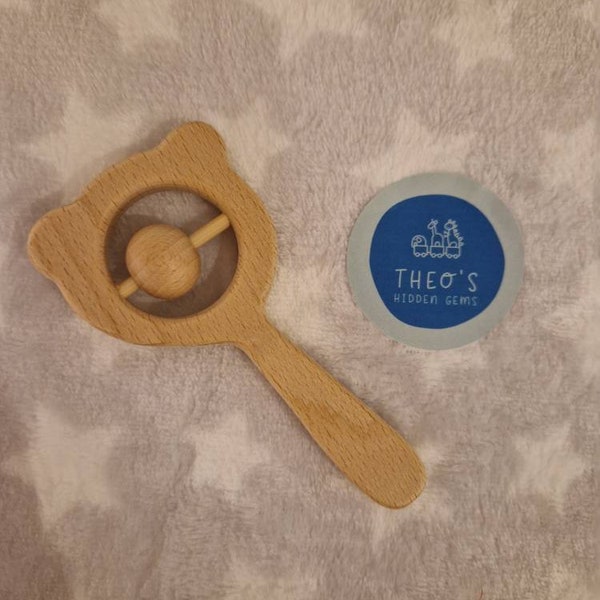 Beechwood Baby Rattle - Eco Friendly