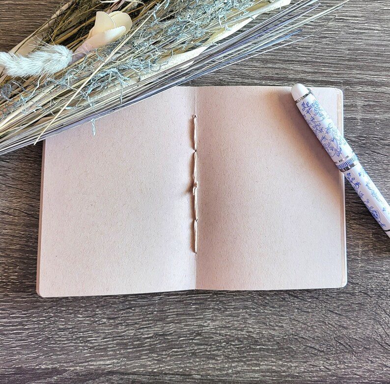 Handmade Sketchbooktan Paper Booklettinted Paper Book, Brown Paper