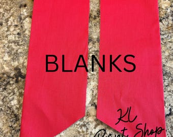 Blanks, Blank Sash, Blank Wreath Sash, Wreath Sash, Red Sash, Red Wreath Sash, Sash for Door, Valentines Day Sash, VDay Sash