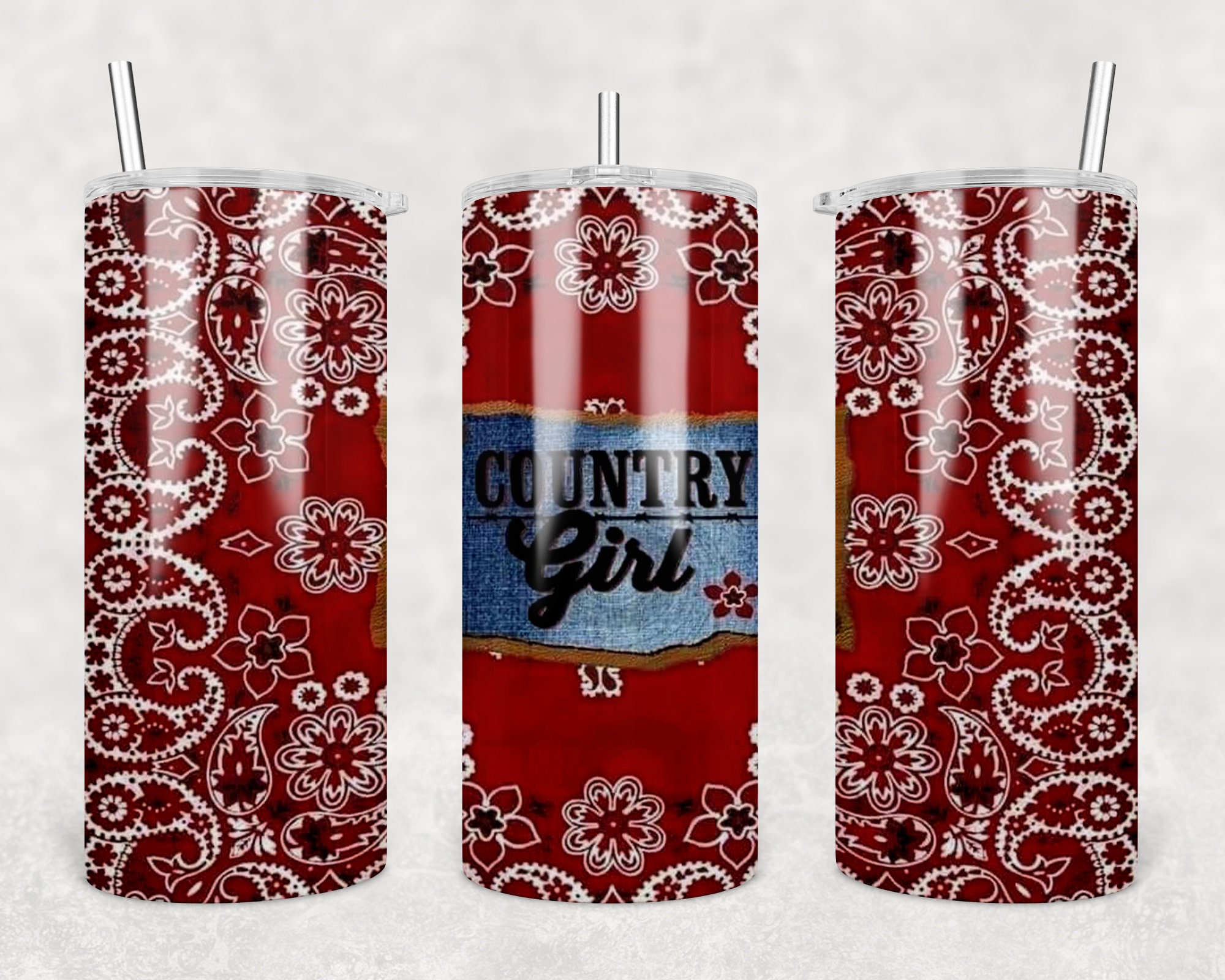 Country Girl 22oz Stainless Steel Fat Tumbler