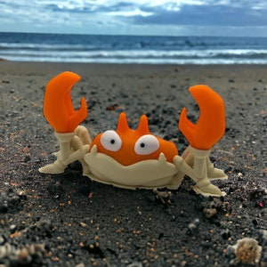 Krabby Figure Model 3d Printed Statue