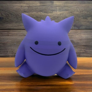 Gengar Ditto Figure Model 3d Printed Statue