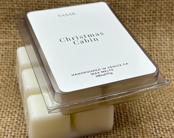 Christmas Cabin Wax Melts: Cinnamon, Clove & Balsam Scent
