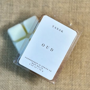 Oud Wax Melts: Patchouli & Ylang Ylang Scented, Handmade