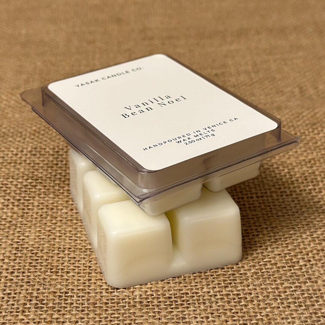 Vanilla Bean Noel Wax Melts Strong Scented Wax Meltsscented Etsy