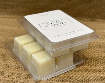 Suede & Smoke Wax Melts: Strong Scented Tarts for Warmers