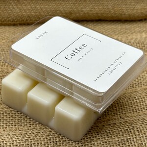 Coffee Scented Wax Melts: Handmade Home Fragrance