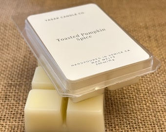 Toasted Pumpkin Spice Wax Melts: Handmade Fall Aroma