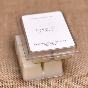 OakMoss & Amber Wax Melts| Scented Wax Melts/Tarts For Warmer/Burner.