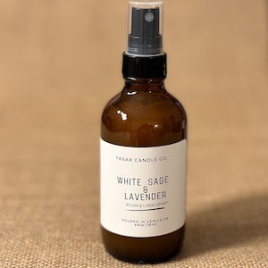 White Sage Lavender Room & Linen Spray | Mist for Refreshing Spaces
