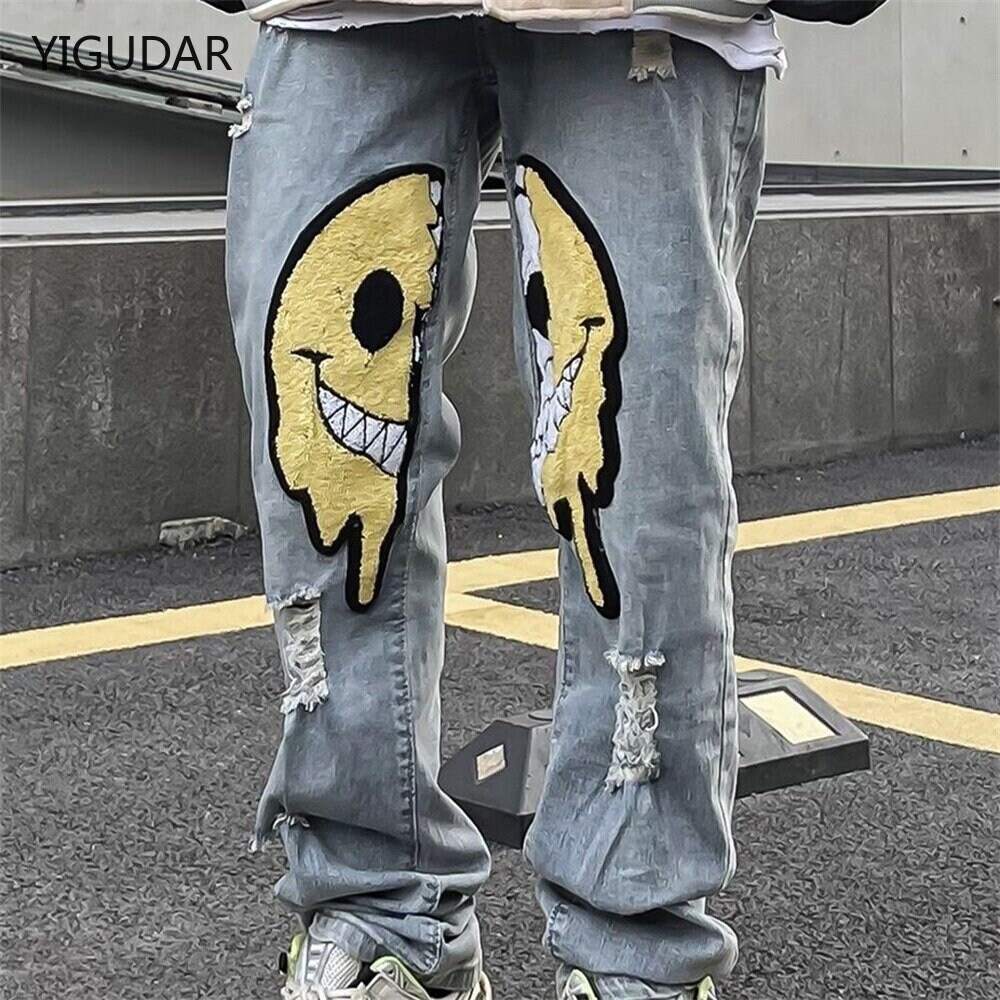 MUNIS TWO Xray Skeleton Jeans y2k ストリート