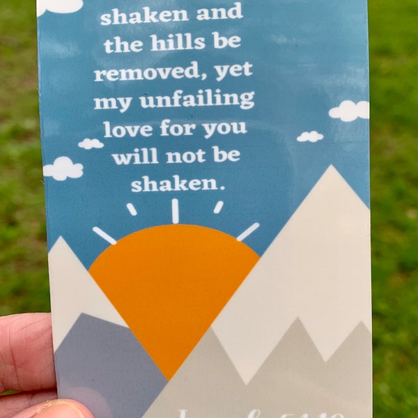 Isaiah 54:10 Sticker