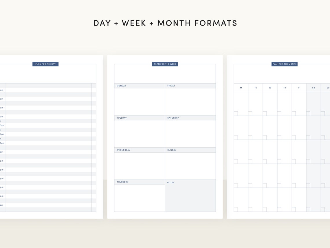 Planner To-do Printable Template Productivity Task - Etsy