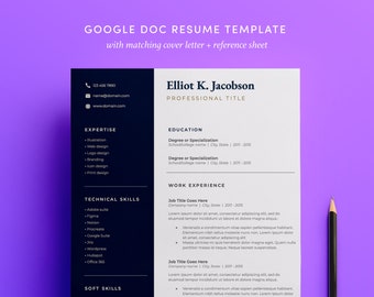 Google Docs Lebenslauf Vorlage | Exekutive, professionelle & moderne Lebenslauf Vorlage | Professionelles Design Lebenslauf und Anschreiben Vorlage 2023