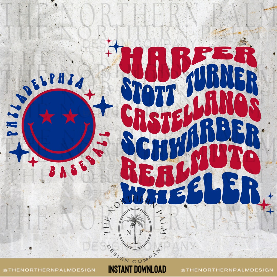 Phillies Svg Philadelphia Svg, Phillies Front and Back Svg, Phillies