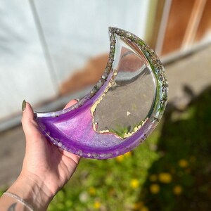 Purple and Gold Moon Tray