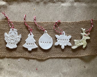 Handmade Ceramic ornaments