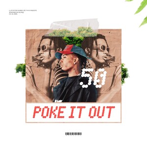 Playboi Carti - Poke it out Póster 18"×18"