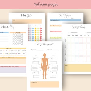 75 Soft Challenge Tracker Printable, 75 Hard, 75 Soft Challenge , 75 Soft, 75 Hard Challenge, Weight Loss Journal image 6