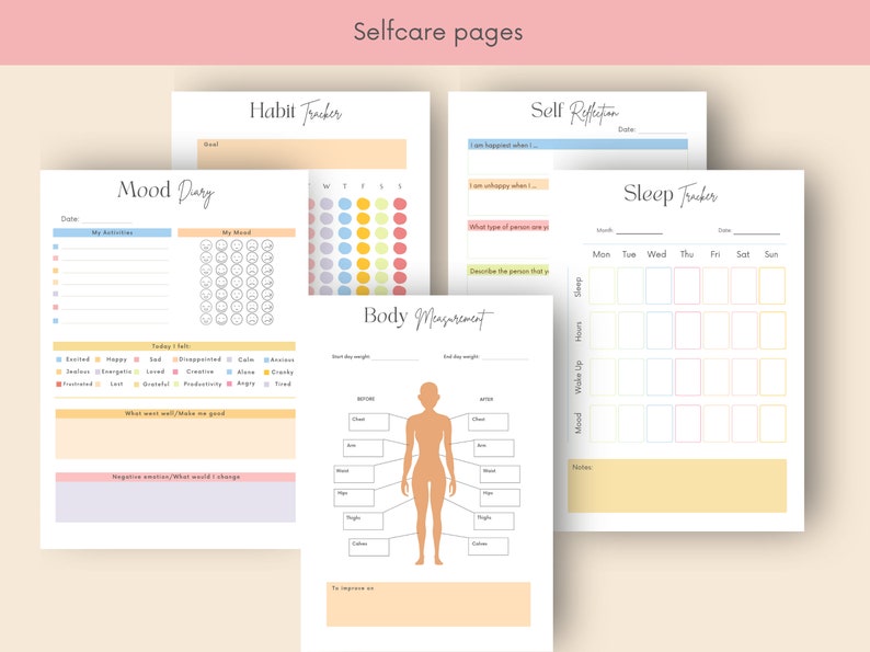 75 Soft Challenge Tracker Printable, 75 Hard, 75 Soft Challenge , 75 Soft, 75 Hard Challenge, Weight Loss Journal image 6