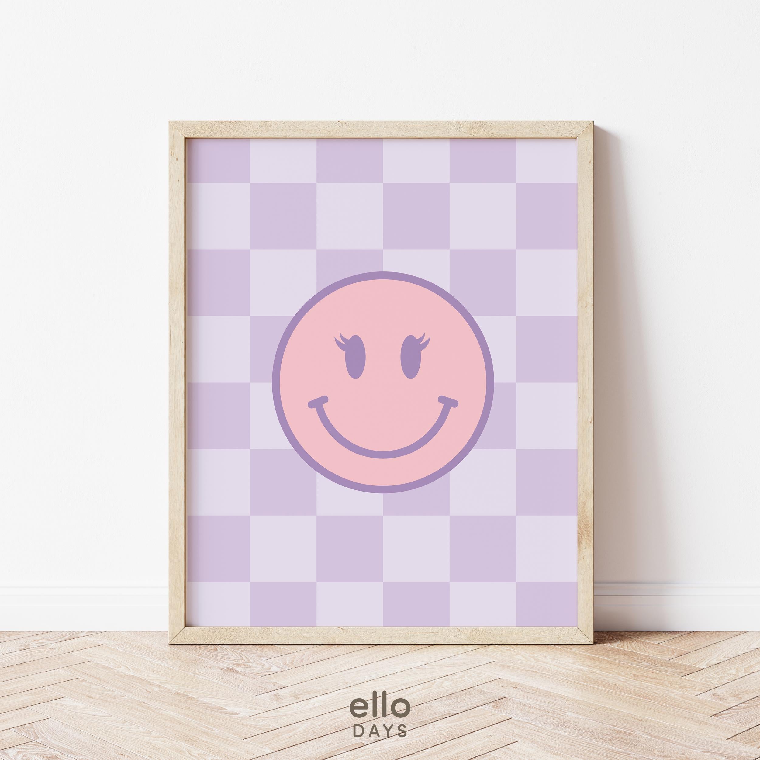 Girl Room Decor Posters Gallery Wall Set of 6, Girl Playroom Prints ...