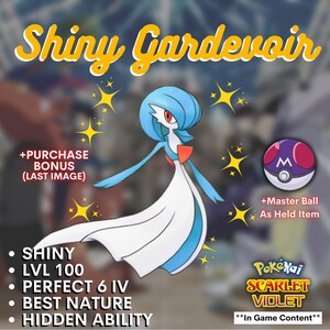 Shiny Ralts/Gardevoir/Gallade 6IV - X/Y OR/AS S/M US/UM Sword/Shield