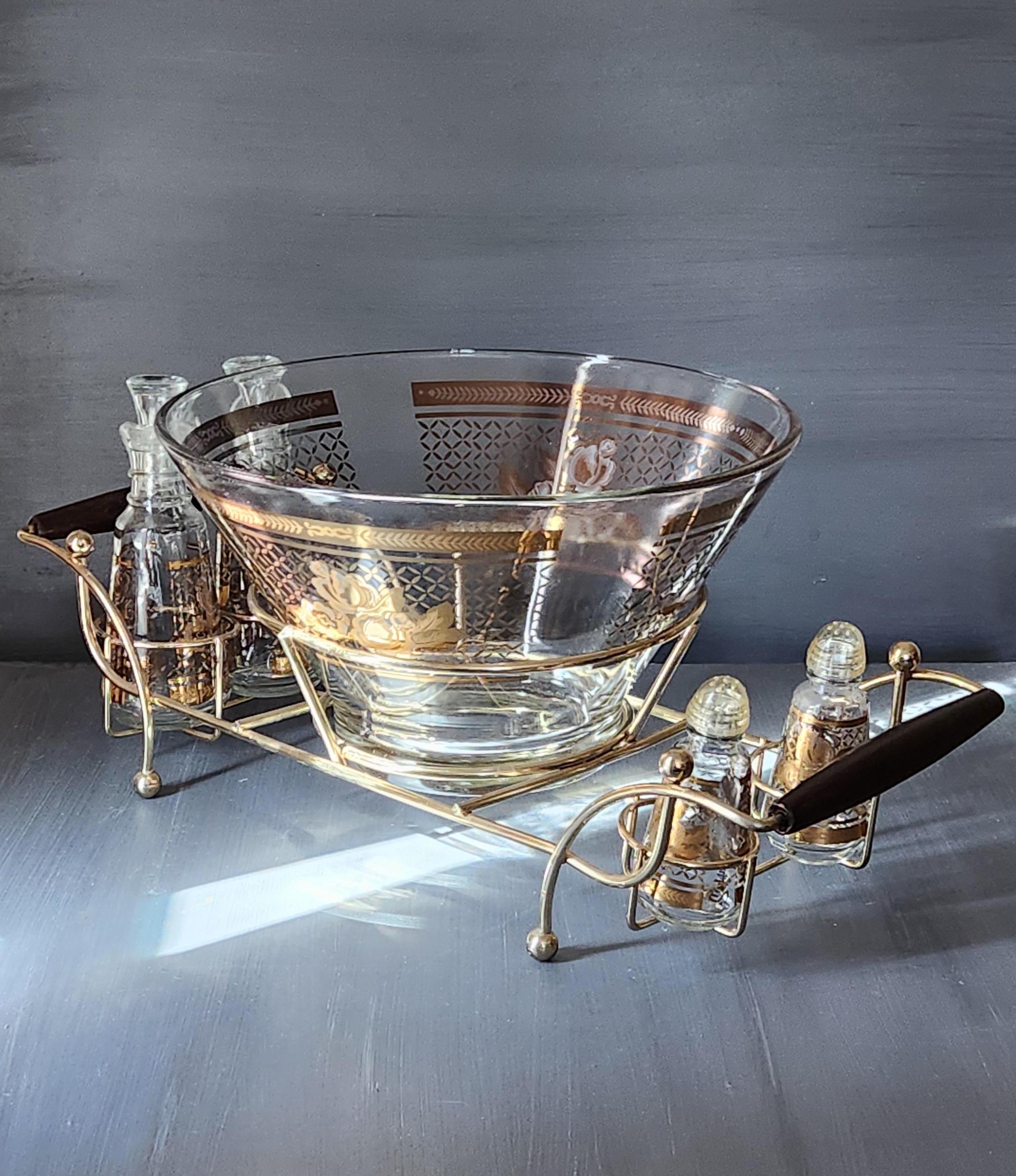 Retro Anchor Hocking Salad Bowl - Etsy