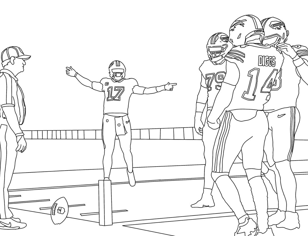 Buffalo Bill Coloring Page - Etsy