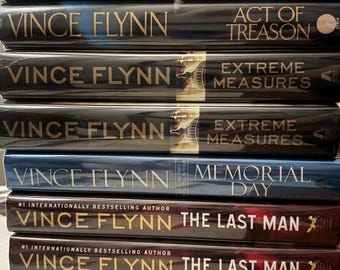 Vince Flynn Signed 1st Edition 1st Printing Fine Condition Dust Jacket and Mylar Cover