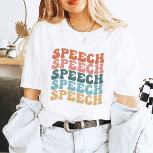 Speech Shirt, Speech Therapy Shirt, Speech Language Pathologist Shirt, SLP Shirt, Speech Pathology Tshirt, Speech Pathologist Shirt