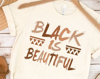Melanin Shirt, Gift For Black Woman, Black Girl Afro Shirt, Black Women Tshirt, Afro Girl Shirts, African American Women T Shirts